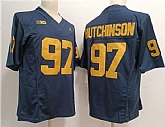 Men's Michigan Wolverines #97 Aidan Hutchinson 2023 F.U.S.E. Navy Stitched Jersey,baseball caps,new era cap wholesale,wholesale hats